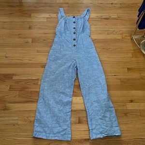 Pinstriped Overalls wide legs from Marshalls